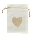 thumbnail image 2 of JGJJUGN 25 Pcs Love Linen Bags Set - Burlap Gift Bags, Jewelry Storage Pouches, Wedding Favor Packaging, Drawstring Bags, Decorative Gift Bags, Eco-Friendly Cloth Bags for Holidays, 2 of 2