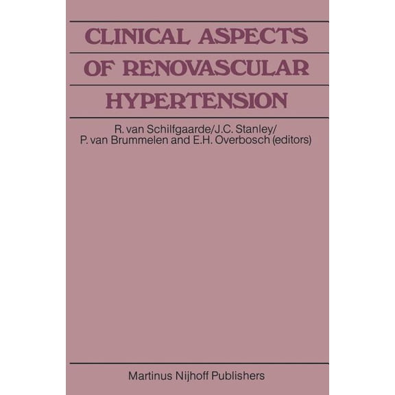 Developments in Surgery Clinical Aspects of Renovascular Hypertension, Book 4, (Paperback)