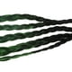 thumbnail image 4 of Cola de caballo/coletas para casco Trenza para motocicleta Cabello para casco con Verde a negro, 4 of 7