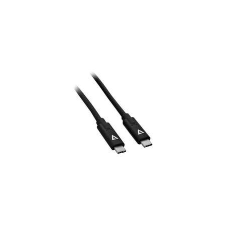 UPC: 0662919088960 | V7 6.56ft USB Type-C to USB Type-C Data Transfer Cable V7UCC-2M-BLK-1N