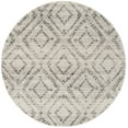 thumbnail image 3 of Safavieh Adirondack Lecia Geometric Area Rug, Light Gray/Gray, 3' x 3' Round, 3 of 11