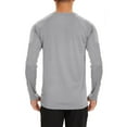thumbnail image 3 of YFNNUP Long Sleeve Shirts for Men Quick Dry Moisture Wicking UV T-Shirts for Fishing Workout Athletic Gym, 3 of 3