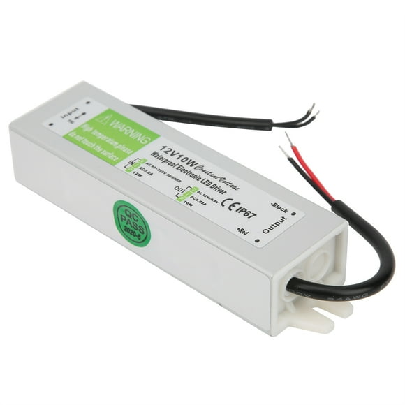 10W Waterproof Power Supply, LED Power Supply, Low DC Ripple AC90-250V For LED Street Lights LED Spotlights LED Underground Lights LED Light Bars DC12V,DC24V