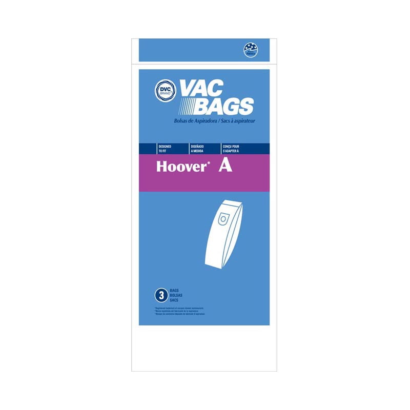 3 Pack DVC 405337 Hoover A Paper Bag 