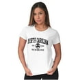 thumbnail image 4 of North Carolina Cute Footprints Beach Womens Slim Fit Graphic Tee Brisco Brands M, 4 of 5