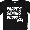 thumbnail image 4 of Inktastic Daddy's Gaming Buddy with Controller Boys or Girls Long Sleeve Baby Bodysuit, 4 of 5