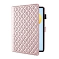 thumbnail image 2 of for Honor Pad X9 Pro 2025/Honor Pad X9A 11.5 inch Case, Rhombus Pattern Multiple Viewing Angles Stand Slim Folio Cover (Rose Gold), 2 of 6