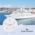 thumbnail image 3 of Power Strip,Extension Cords Surge Protector with 2 USB & 2 TypeC & 5 Outlets Portable Desktop Charging Station Long Extension Cord 70 inches for Office,Home,Hotels,Cruise Ship,Nightstand,White, 3 of 7
