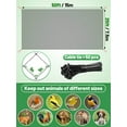 thumbnail image 2 of 3x5ft Bird Netting with 1" Square Mesh, Reusable Garden Netting for Chicken Coop, Deer Fence Nylon Poultry Netting to Protect Vegetable Fruit Trees from Squirrels., 2 of 6
