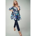thumbnail image 4 of Jessica London Women's Plus Size Georgette Button Front Tunic, 4 of 4