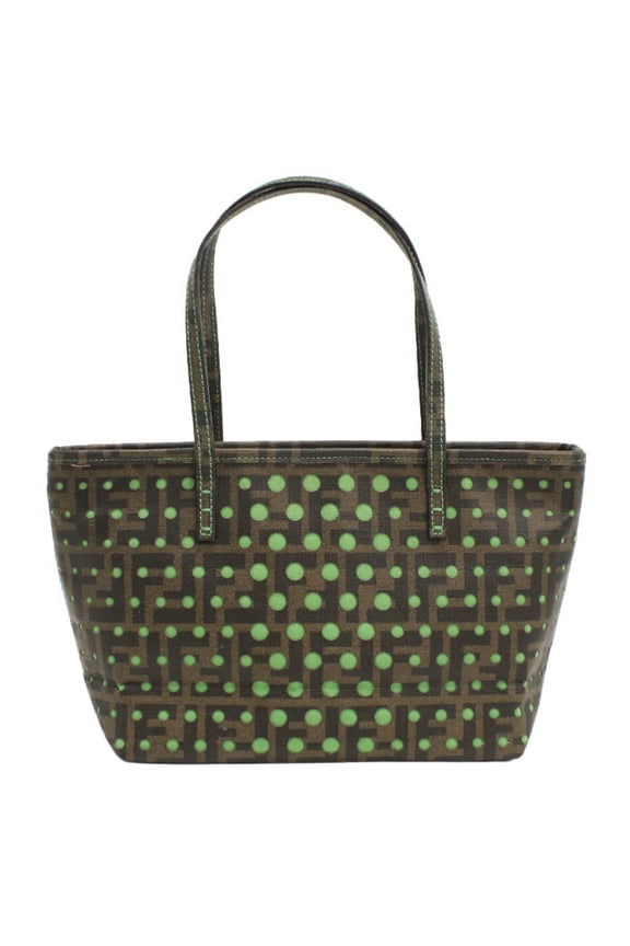 Pre-Owned FENDI tote bag 8BH223 Zucca women's brown