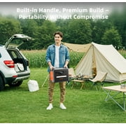 SolarPlay 2500W(Peack 4800W) Portable Power Station 2304Wh LiFePO4 Solar Generator Fast Charging for Home Backup Outdoor Camping