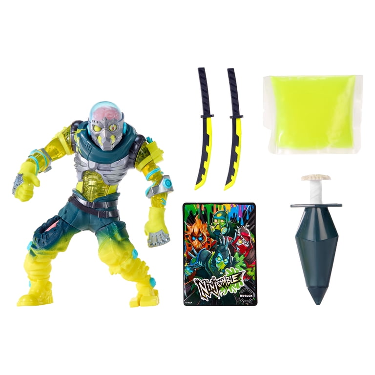 Ninjombie Mech Brainz Action Figure, Ages 6+ - Walmart.com