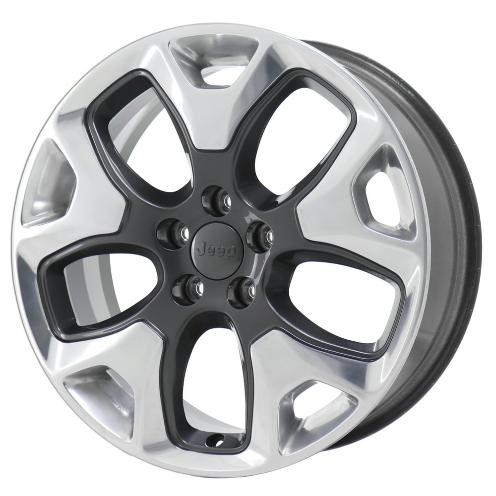 JEEP COMPASS 2018 2020 POLISHED GREY Factory OEM Wheel Rim (Not