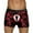 White, variant on Men's Underwear Briefs Valentines Day Printed Style Red Special Rose Shorts Mid Waist Funny Soft S-Xxxl