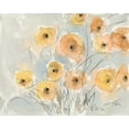 thumbnail image 2 of Dixon, Samuel 14x12 White Modern Wood Framed Museum Art Print Titled - Sunset Poppies I, 2 of 4