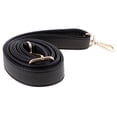 thumbnail image 1 of Bolso Bandolera de cuero PU Sunnimix negro correa ajustable 135cm, 1 of 8