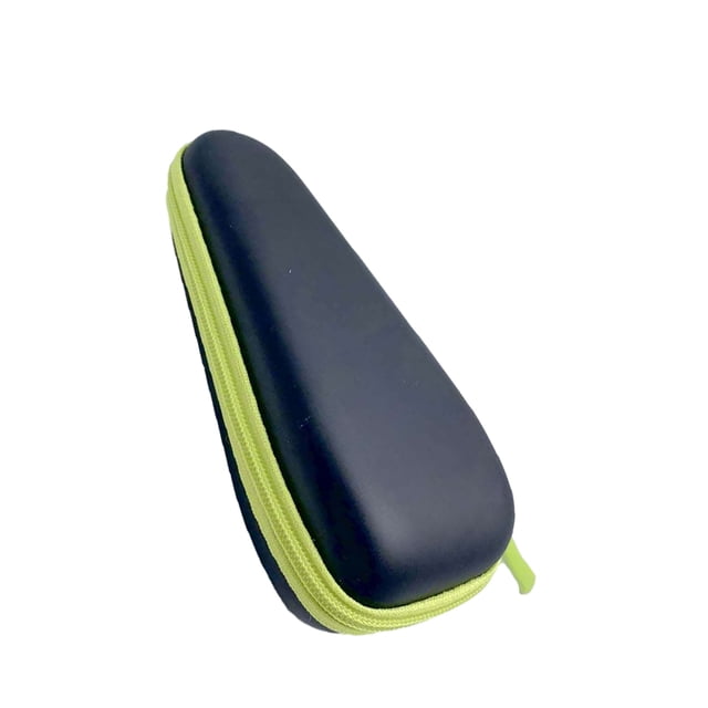 Cateissary Bolsa de afeitadora de viaje compacta y portátil, kit de estuche para solución que ahorra espacio, color negro, para una cuchilla Almacenamiento y organización del hogar