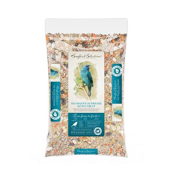 Global Harvest Foods 10 lbs Songbird Selections Chickadee & Nuthatch Bird Seed, Sunflower Hearts