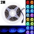 thumbnail image 1 of Usb Led Strip Lights 5050 Rgb Tv Led Strip 5M Led Stripe Rgb Strip Light Fixture Luces De Hadas Con Control Remoto seitruly HA025641-00, 1 of 7