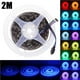 thumbnail image 1 of Usb Led Strip Lights 5050 Rgb Tv Led Strip 5M Led Stripe Rgb Strip Light Fixture Luces De Hadas Con Control Remoto seitruly HA025641-00, 1 of 7