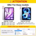 thumbnail image 2 of Fintie Case for iPad Air 11-inch M4/M3/M2 (2026/2025/2024), iPad Air 5th/4th Gen (2022/2020) 10.9", - Heavy Duty Shockproof Kid-Friendly Protective Cover with Built-in Kickstand, Pink, 2 of 10