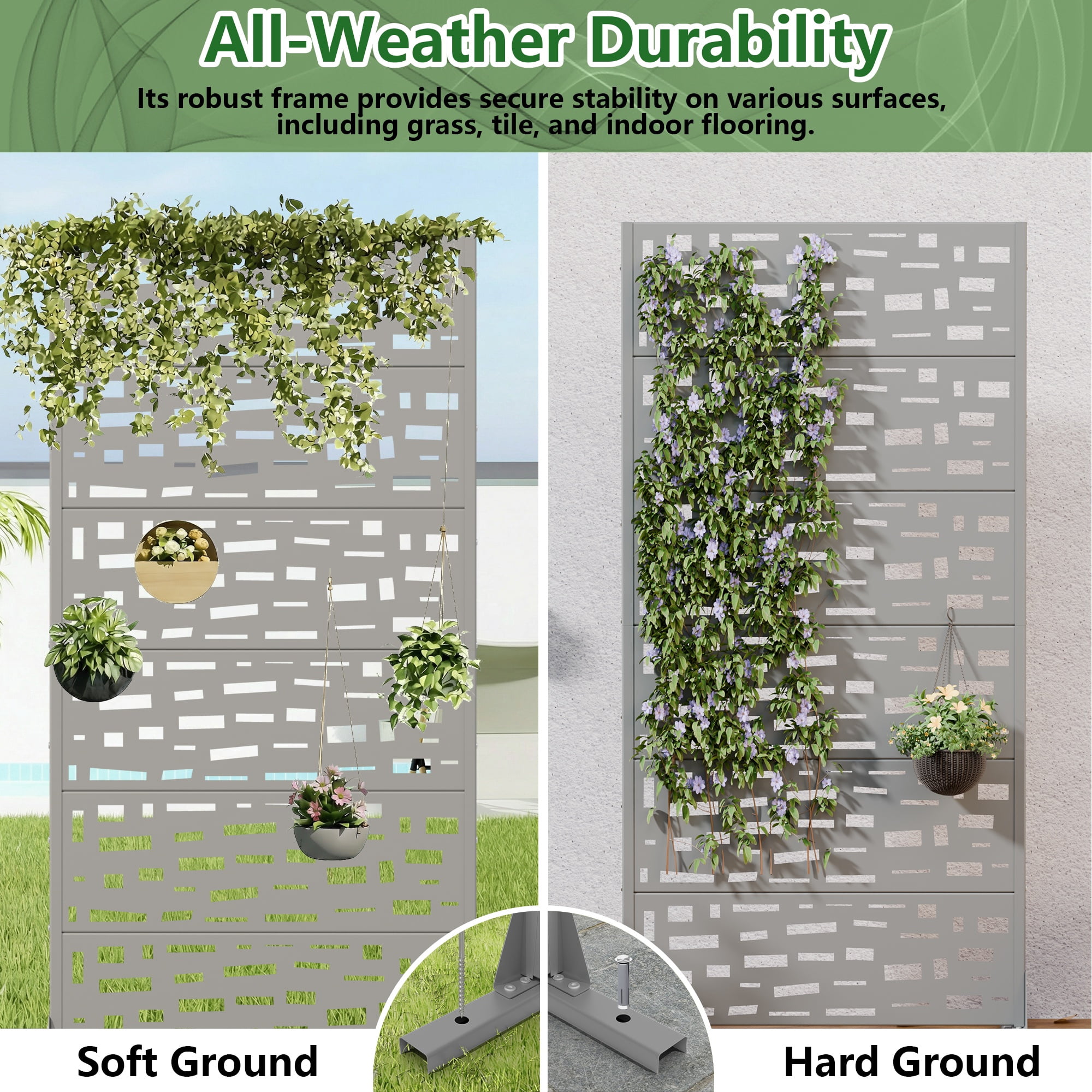 Metal Outdoor Privacy Screen