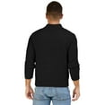 thumbnail image 4 of Iceglad Mens Quarter-Zip Sweater Textured-Knit Mock Neck Pullover Business Casual Slim Fit Knit Texture Sweater, 4 of 8