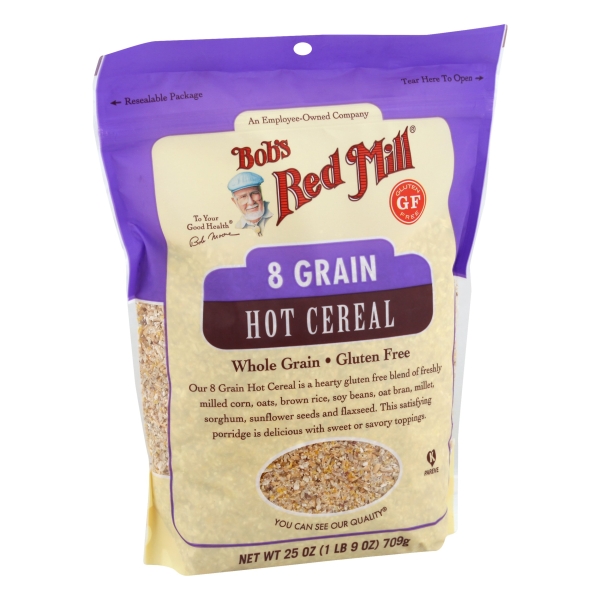Bob's Red Mill Cereal 8 Grain Gluten Free Case Of 425 Oz Walmart
