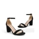thumbnail image 2 of Sandalias de Tacón Bajo Chunky para Mujer DREAM PAIRS Negro 8.5, 2 of 6