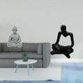 thumbnail image 2 of Escultura Abstracta De Buda Pensador De Sun Wukong, Figura Creativa En Miniatura Para Sala De Estar, Hotel, Patio, Decoración Coleccionable, 2 of 8