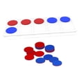 thumbnail image 1 of yuksok Giant Colorful Ten Frames Set Math Games Math Tool Manipulatives for Early Math Base 75g, 1 of 9