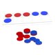 thumbnail image 1 of Juego de fichas magnéticas de plástico con marcos de diez para juegos de matemáticas. Herramientas matemáticas manipulativas. Base 75g, 1 of 9