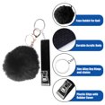 thumbnail image 3 of Muyoka Extractor de tarjetas de crédito, bonito agarrador de tarjetas bancarias de débito acrílico para llavero de cajero automático de uñas largas con bola de pompón y clip de plástico Muyoka Hogar, 3 of 7