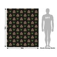 thumbnail image 3 of Rwraps Skull and Bones Cannabinoid Skulls Matte Vinyl Film Wrap 59in x 18ft Vinyl Vehicle Car Film, 3 of 9