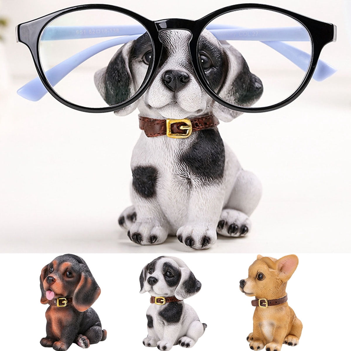 Wooden Pengun Eyeglass Dsplay Stand Creatve Cute Anmal Glasses
