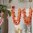 thumbnail image 2 of WKSCLPAI Halloween Garlands 69 In Fall Maple Leaf Garlands Festival Atmospheres Decoration Simulation Maple Leaf Vines Garland for Home Front Door Fireplace Windows Wall Decor, 2 of 5