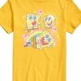 thumbnail image 3 of Spongebob Squarepants - Cute Face Rainbow - Men's Short Sleeve Graphic T-Shirt, 3 of 6