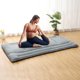 thumbnail image 2 of Yeshouse colchón futón plegable para dormir, tatami estilo japonés para adultos, cama enrollable de suelo ideal para dormitorio, caravanas, viajes y camping, cómodo y fácil de guardar, 2 of 6