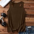 thumbnail image 6 of Wiyuqeen Mens Solid Racerback Tank Top Scoop Neck Sleeveless Gym Workout Shirt Summer Athletic Muscle Tee S-3XL, 6 of 6