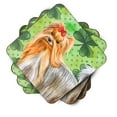 thumbnail image 2 of Yorkshire Terrier St Patricks Foam Coaster Set of 4 Green, 2 of 3