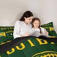 thumbnail image 5 of jejeloiu Football Sport Game Queen Comforter Set,Rugby City Bedding Comforter Set For Boys Teens Reversible 3-Piece, 5 of 8