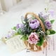 thumbnail image 3 of Cesta de Flores Tejida a Mano Elegante Cesta de Flores con Asa para Decoración de Mesa de Boda y Hogar ANGGREK  Otros, 3 of 8