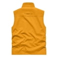 thumbnail image 4 of Mens Vests Outerwear Windproof Lightweight Softshell Vests Sports Sleeveless Jacket for Golf Hiking Fishing Running, XL, 4 of 8