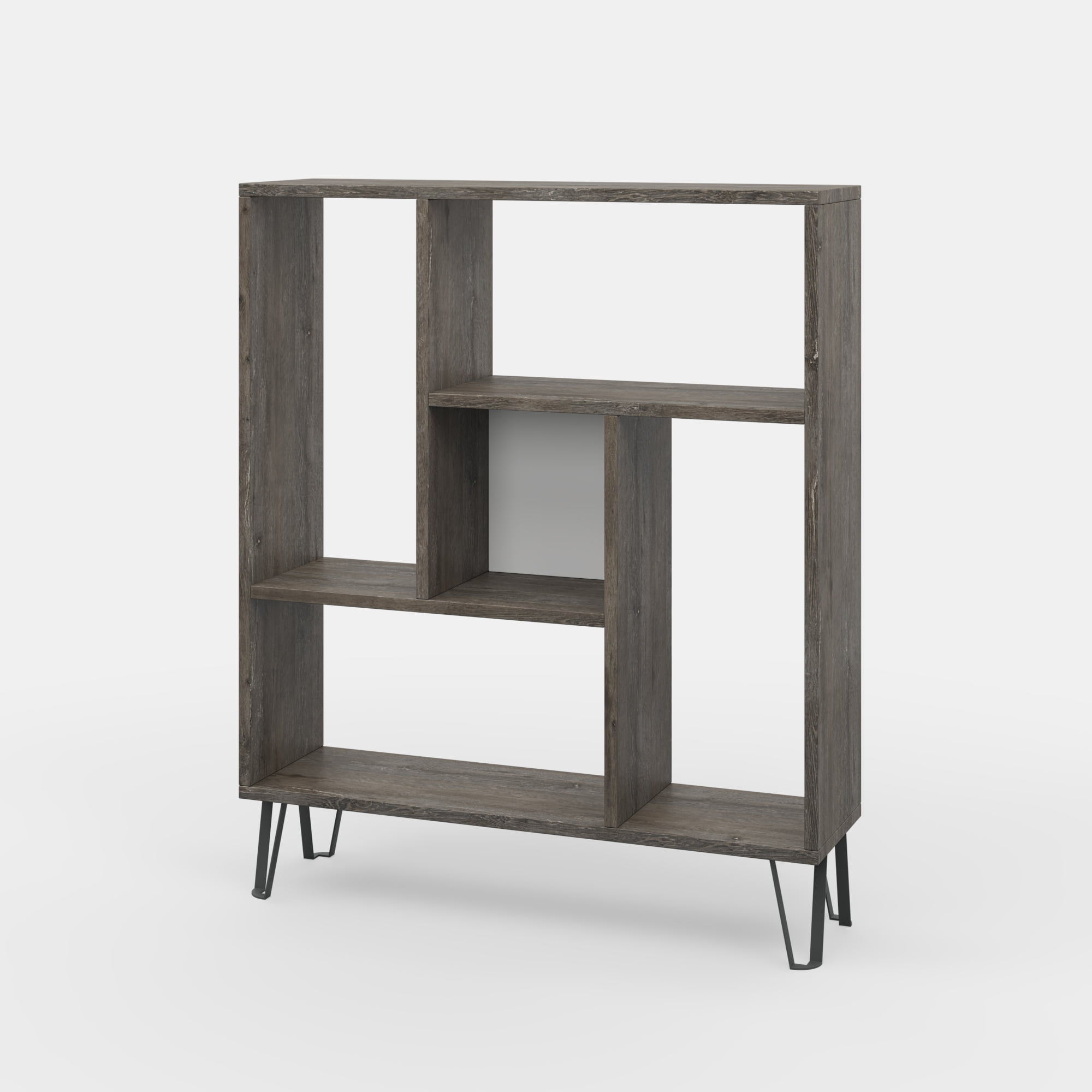 Ada Home Décor Arven 3 Tier Bookcase, Wenge