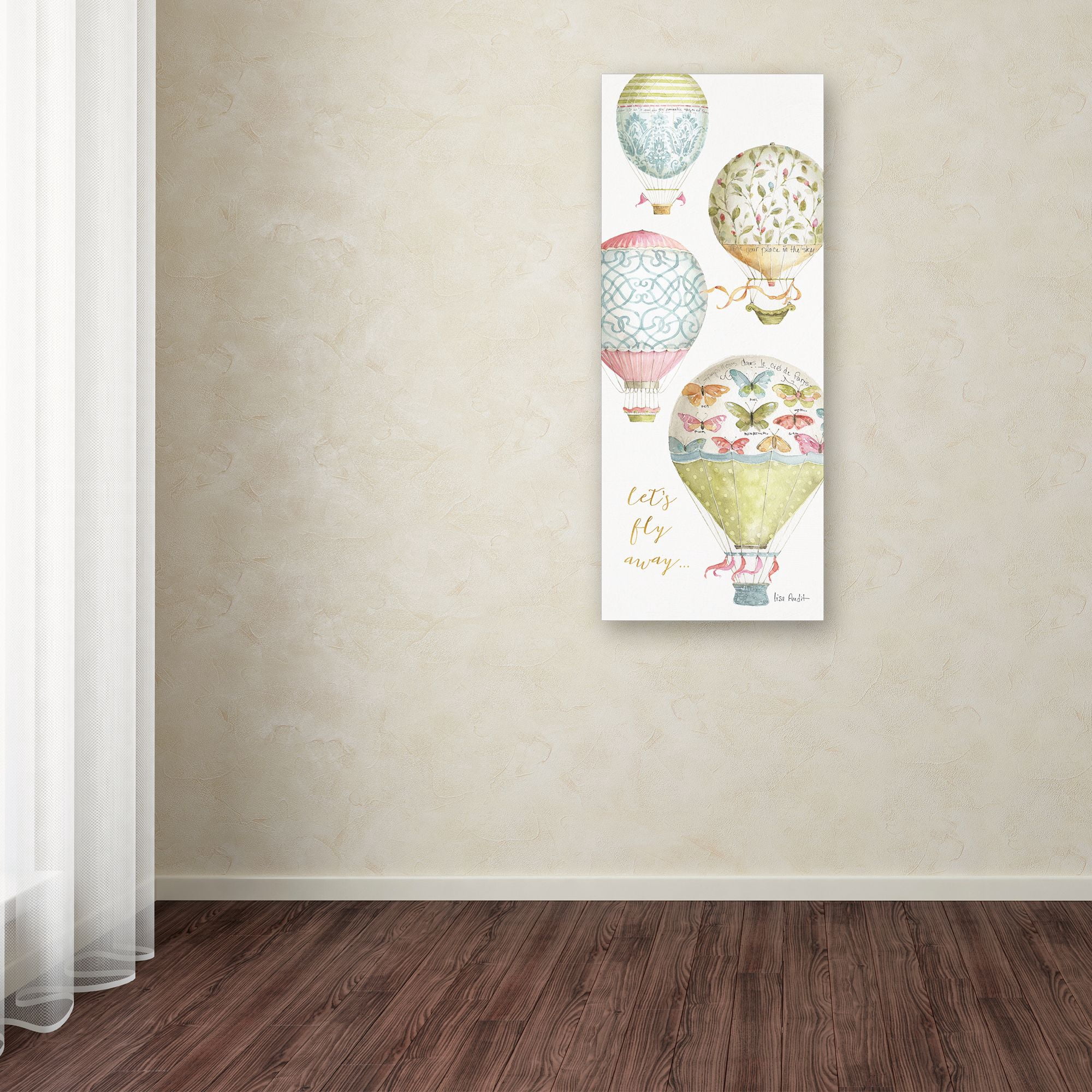 Trademark Fine Art 'Beautiful Romance XI' Canvas Art by Lisa Audit