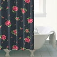 thumbnail image 5 of Waterproof Pioneer Shower Curtain 84x72 Inch Polyester Unique Colorful Floral Shower Curtain for Bathroom Hotel Home Decor with 12 Plastic Hooks, 5 of 5