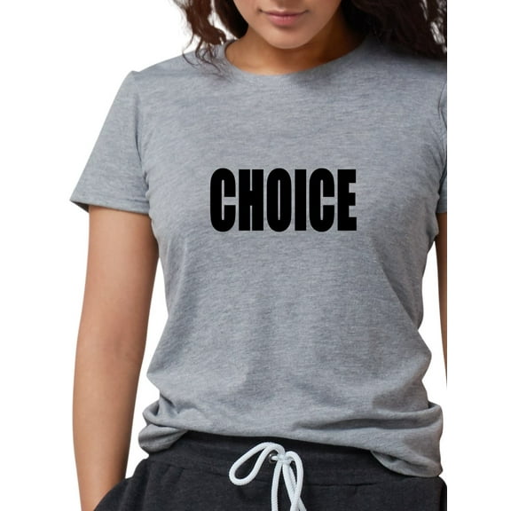 CafePress - Choicerect Women's Deluxe T Shirt - Womens Tri-blend T-Shirt