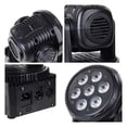 thumbnail image 2 of LED Wash 7x18W RGBWA+UV/7x12W RGBW Moving Head Lighting 4in1 RGBW For Disco DJ KTV 12/16DMX Channels LED Stage Dj Light ,Easy to Install, 2 of 9