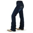 thumbnail image 2 of Cowgirl Tuff Western Jeans Womens Shattered L Reg Dark Wash PULDRK, 2 of 4